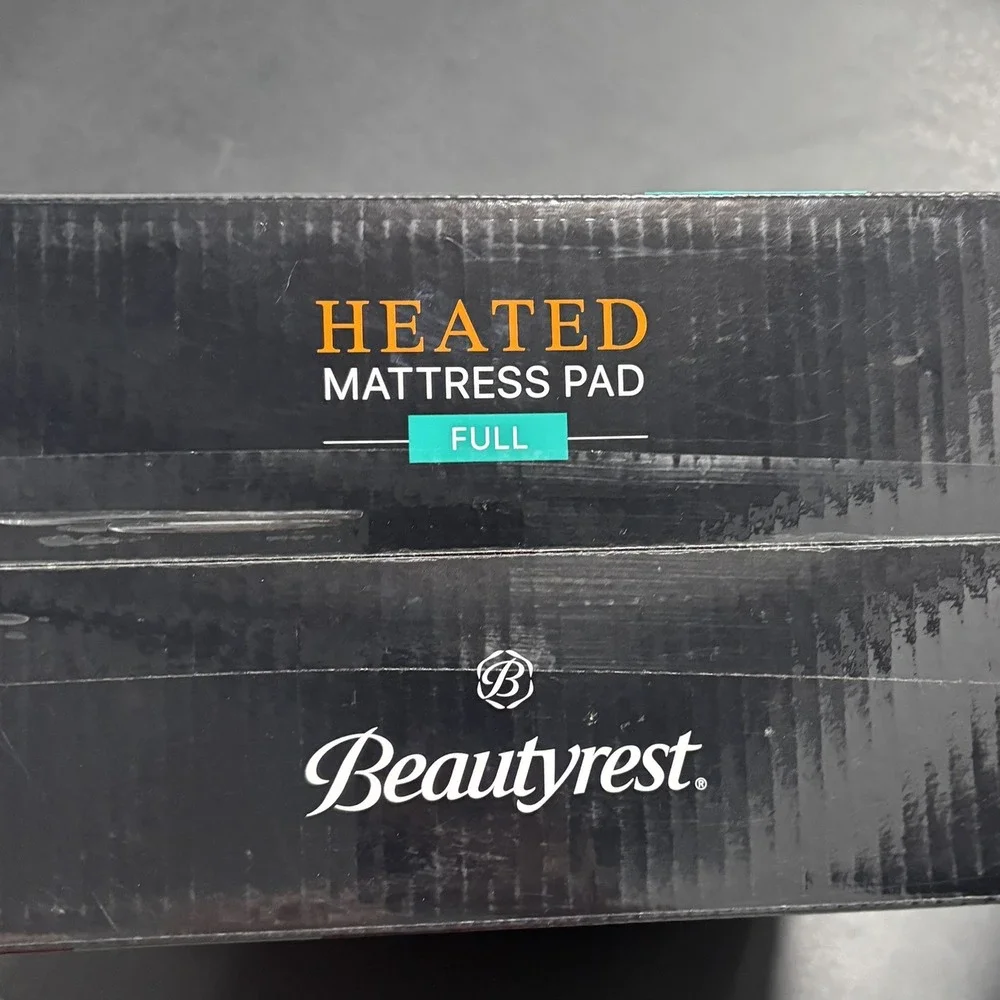 Beautyrest Heated Microfiber Mattress Pad with 3M Scotchgard ‎ 
